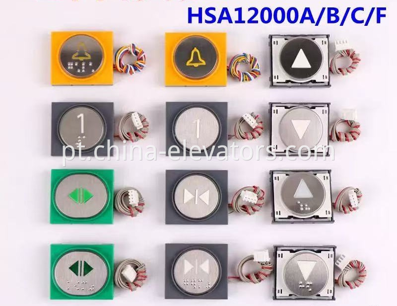 HSA12000 Push Button for FUJITEC Elevators